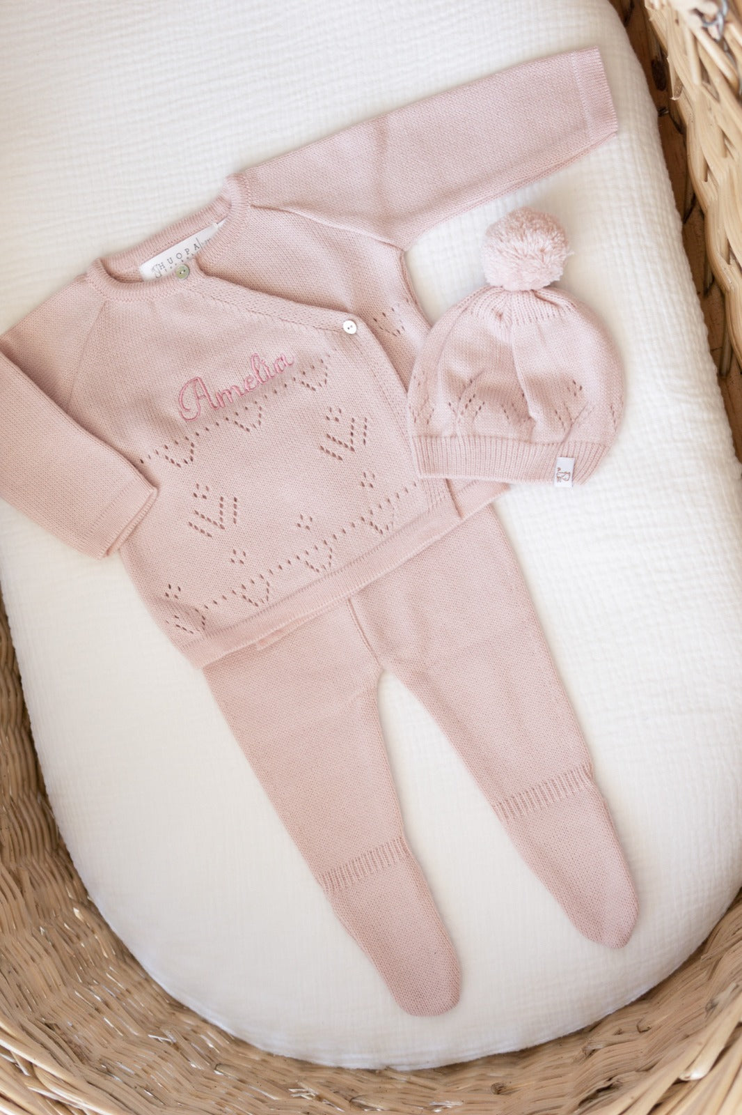 Conjunto de Bebé 3 Piezas Primeras Puestas