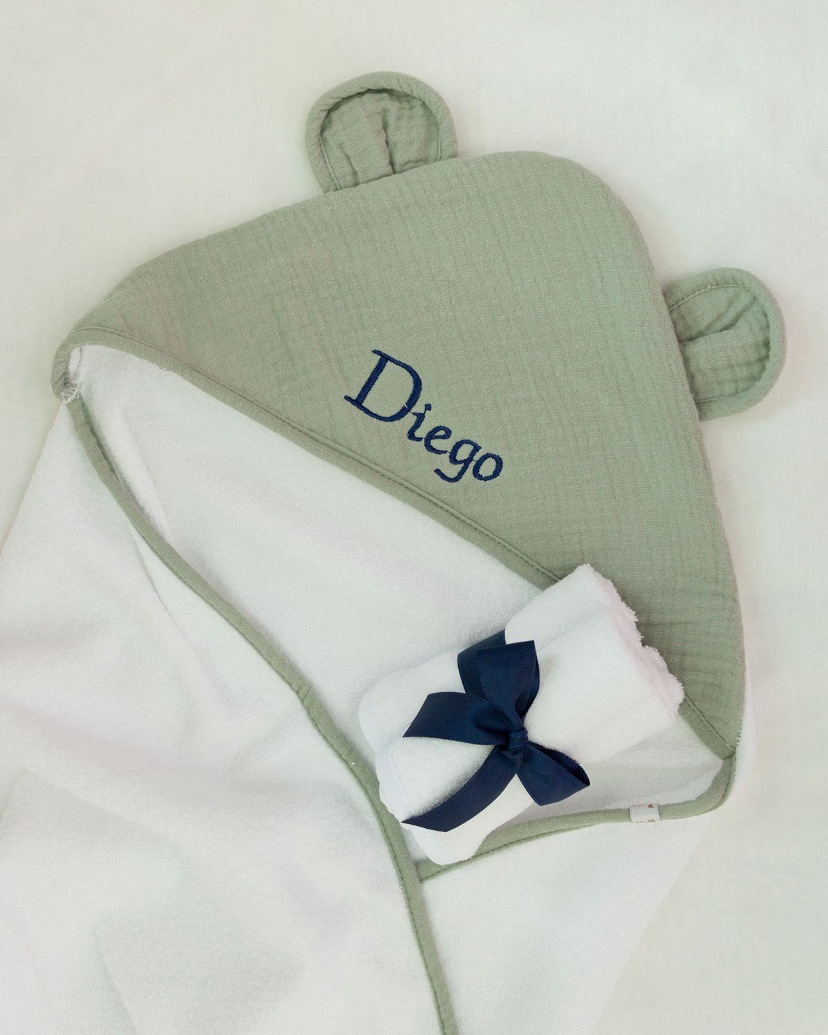 Set de Regalo Básicos Osos para El Bebé con Trapito de Apego  + Envío Gratis