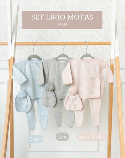 Set Primeras Puestas Bebé 4pzs + Envío Gratis
