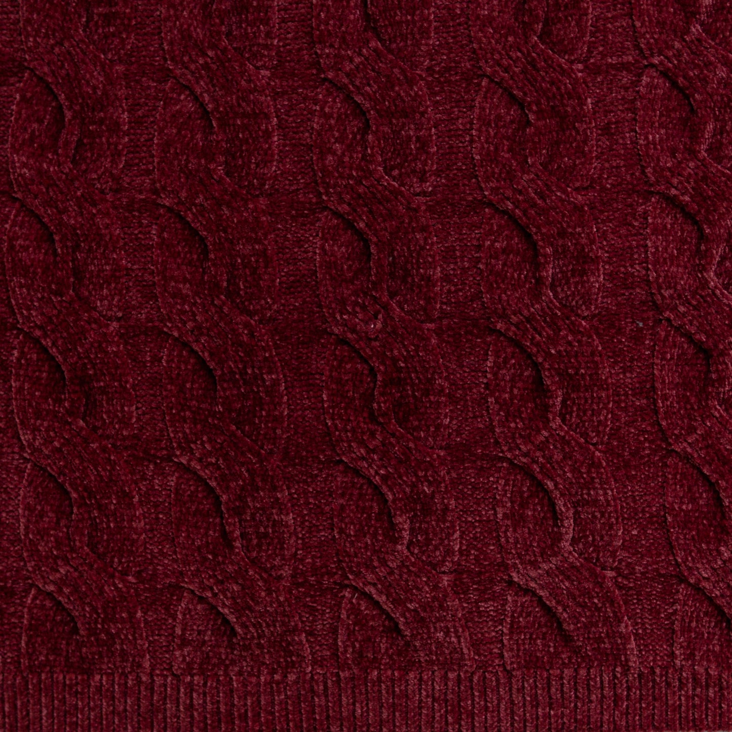 Frazada Chenille Trenza 110 x 160 cm