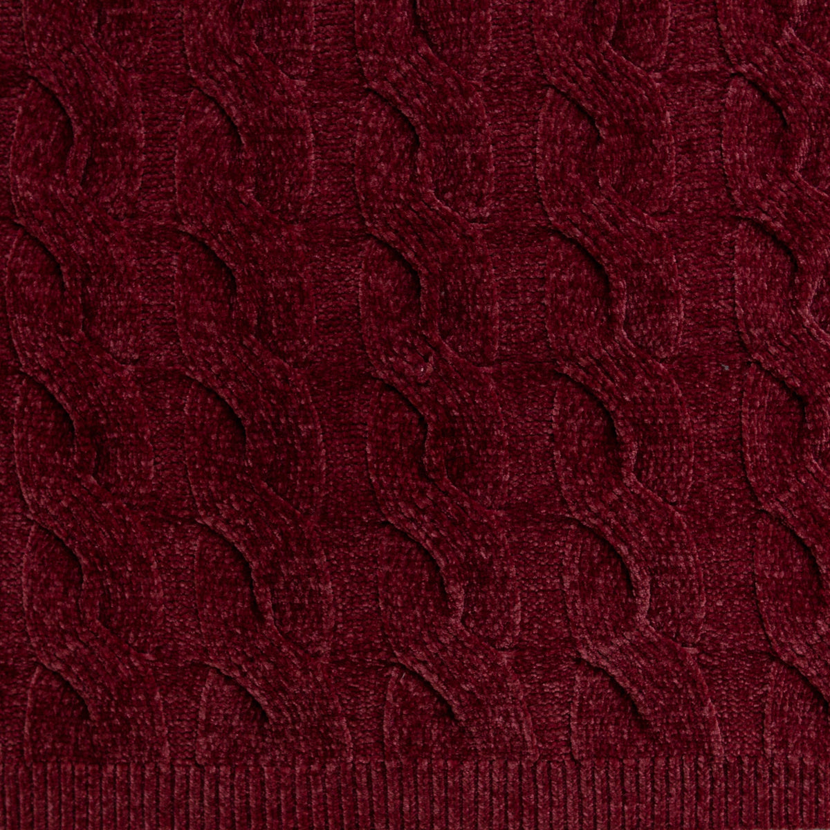 Frazada Chenille Trenza 110 x 160 cm