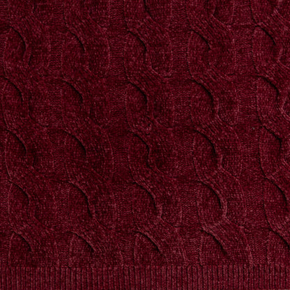 Frazada Chenille Trenza 110 x 160 cm