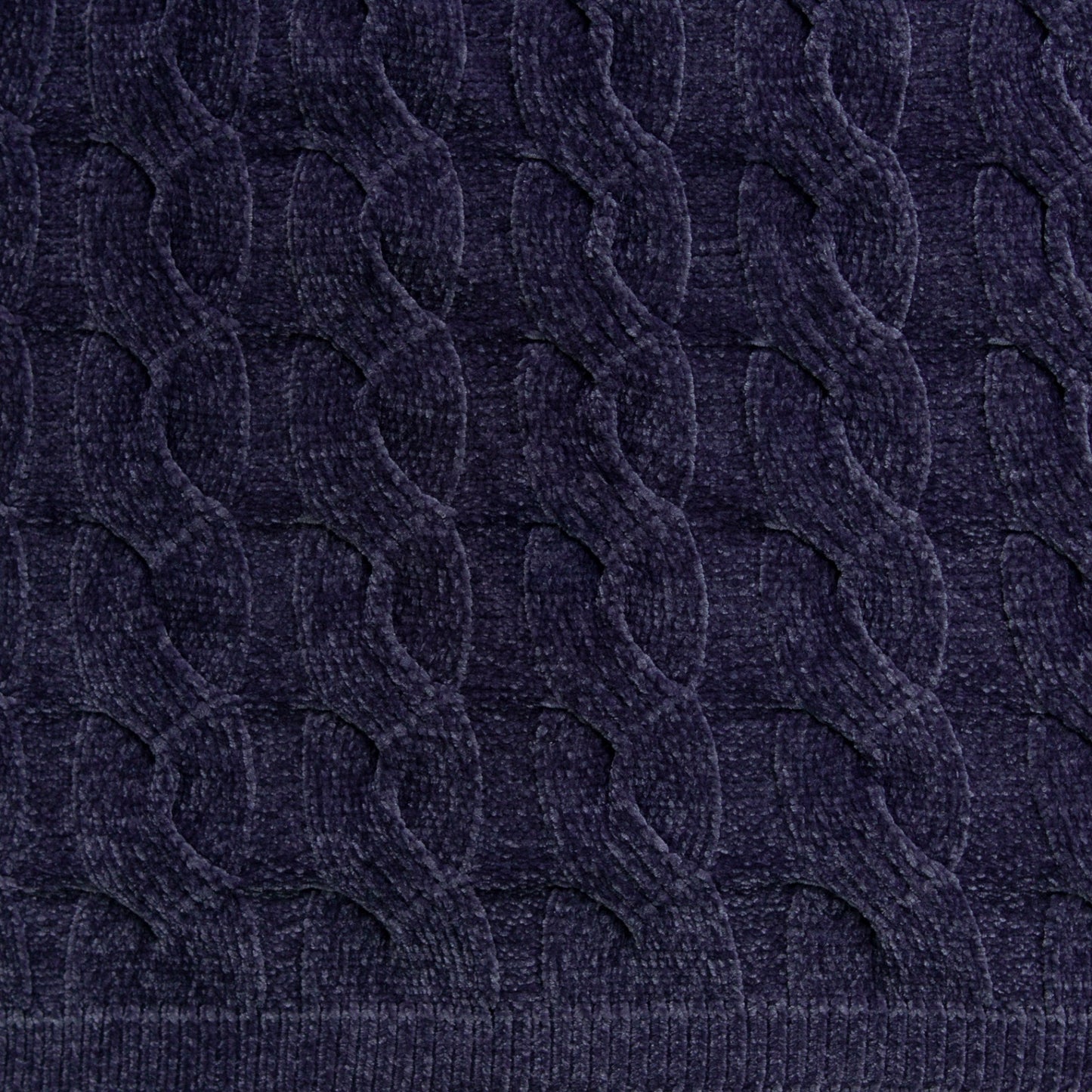 Frazada Chenille Trenza 110 x 160 cm