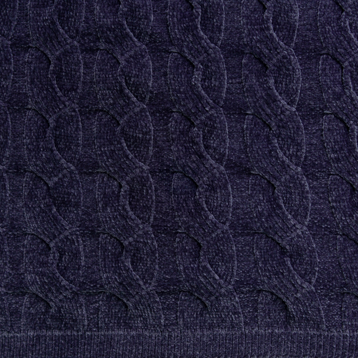 Frazada Chenille Trenza 110 x 160 cm