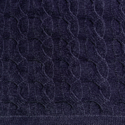 Frazada Chenille Trenza 110 x 160 cm