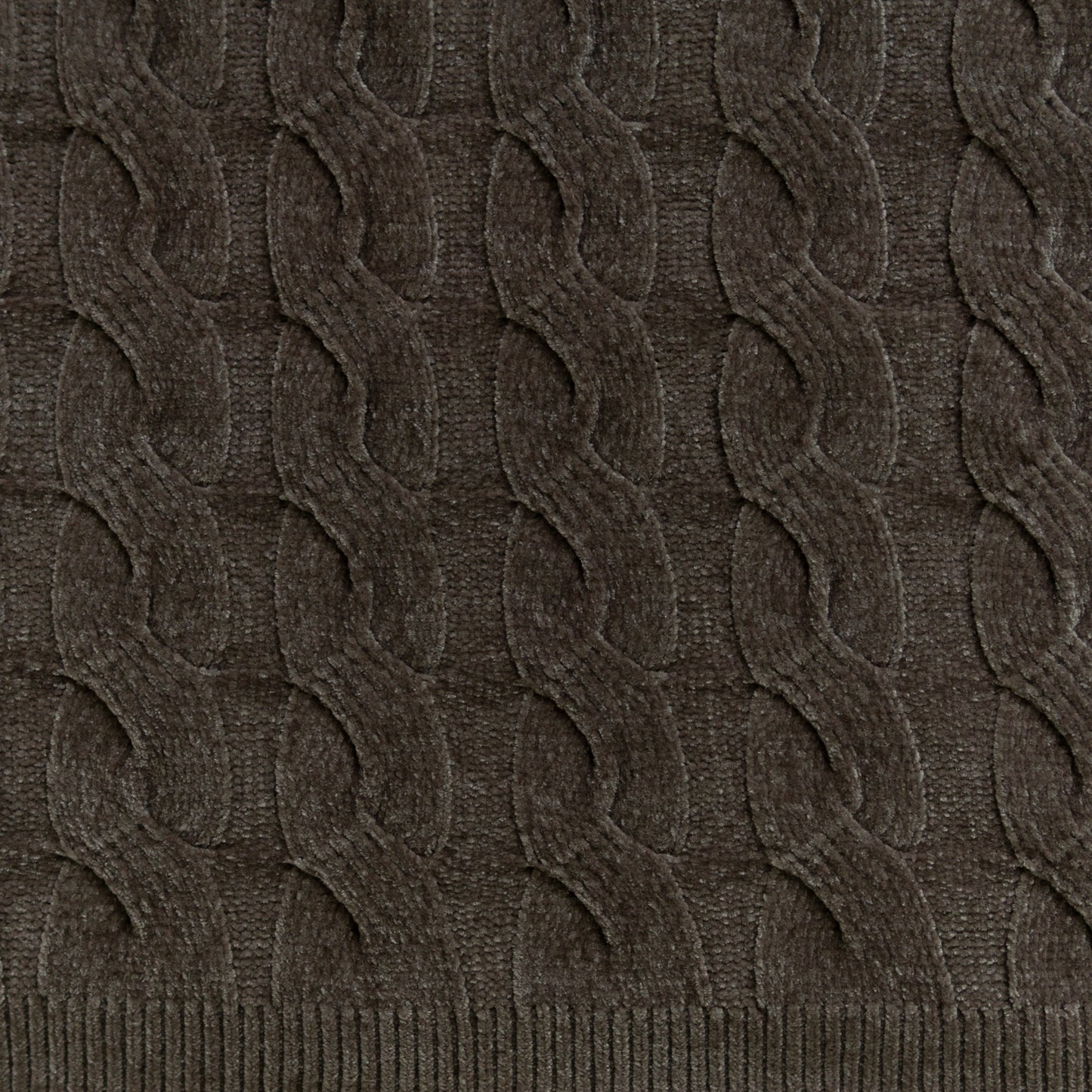 Frazada Chenille Trenza 110 x 160 cm