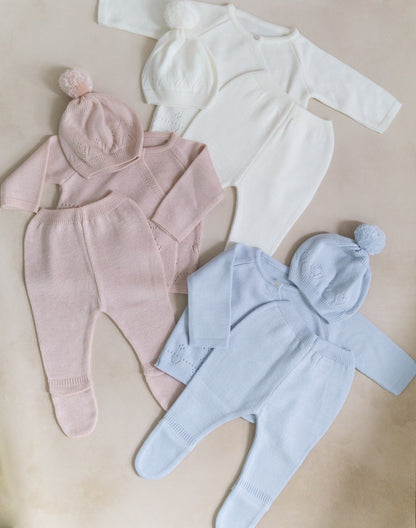 Conjunto de Bebé 3 Piezas Primeras Puestas