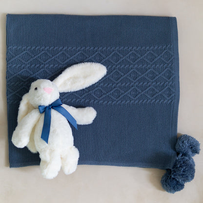 Set de Regalo Welcome Baby con Conejito Riley Hueso
