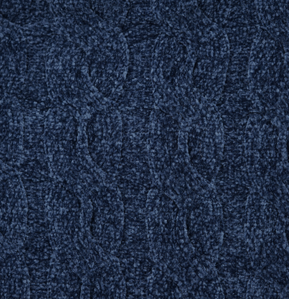 Pie de Cama Frazada Chenille Trenza 110 x 150 cm