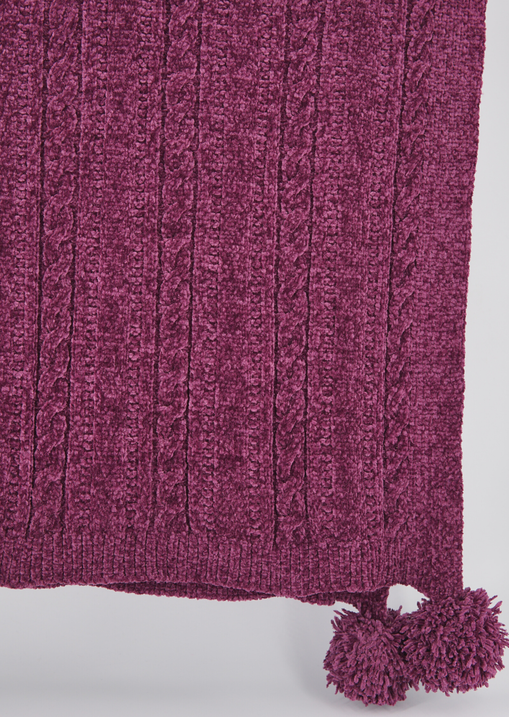 Frazada Trenza con Motas Personalizada